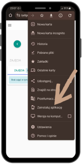 aplikacja MOYO Studio WodGuru Android
